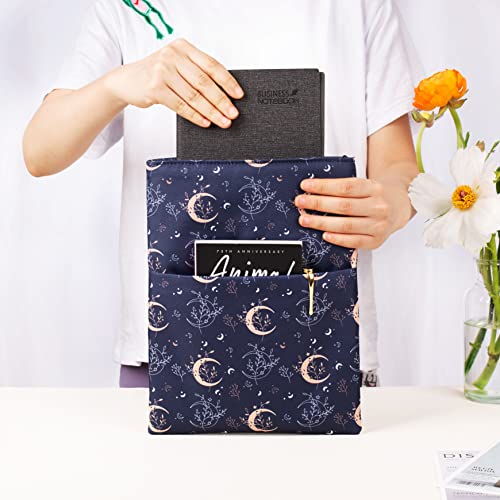 The Great Oak Midnight Sky - Padded Book Sleeve - Size 8.5'' x 11'' - Zippered Pocket - Book/Planner/Kindle Cover (Medium)