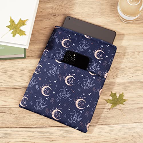 The Great Oak Midnight Sky - Padded Book Sleeve - Size 8.5'' x 11'' - Zippered Pocket - Book/Planner/Kindle Cover (Medium)