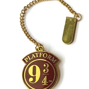 Paper House Productions Harry Potter Platform 9 3/4 Enamel Charm Chain & Clip Bookmark