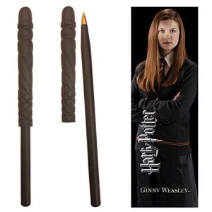 harry potter ginny wand pen and bookmark