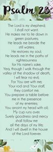creative brands faithworks – inspirational bookmarks with scripture, pack of 10, psalm 23