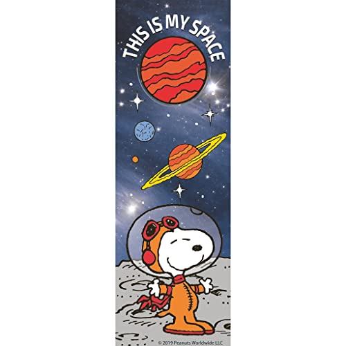 Eureka Peanuts NASA This is My Space Bookmarks, Pack of 36