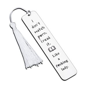 funny bookmarks for women friend gifts, friend christmas gifts for women, friend birthday gifts for bff her spicy reader book club gifts, female friend valentines day gifts, book lovers gifts
