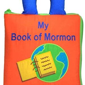 My Book of Mormon Quiet Book - LDS Faith Scripture Church of Jesus Christ Sacrament, Primary, Home Evening Activity Cloth Busy Book by My Growing Season