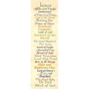 names of jesus bookmarks (25)