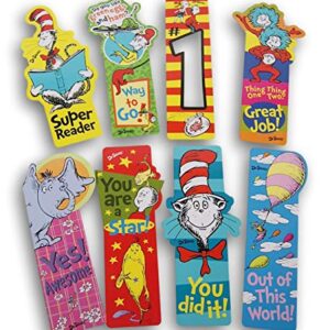 Dr. Seuss Teacher's Incentive Bookmarks - 8 Count