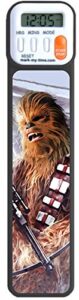 mark-my-time 3d star wars chewbacca bowcaster digital bookmark and reading timer