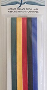 Design One Scripture Ribbons - Provides Bookmark/Quick Reference Tool (Multi)