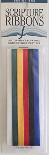 Design One Scripture Ribbons - Provides Bookmark/Quick Reference Tool (Multi)