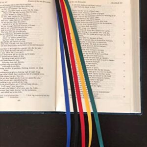 Design One Scripture Ribbons - Provides Bookmark/Quick Reference Tool (Multi)