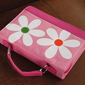 Daisy Microfiber Pink Book & Bible Cover