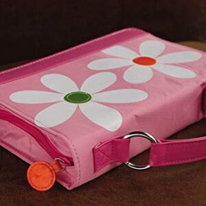 Daisy Microfiber Pink Book & Bible Cover