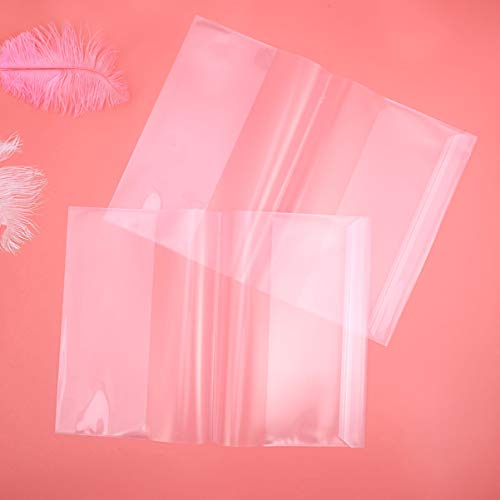 STOBOK 10 pcs Clear Exercise Book Cover Clear Plastic Book Protector Waterproof Note Book Cover Sleeve / 16K