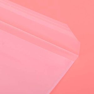 STOBOK 10 pcs Clear Exercise Book Cover Clear Plastic Book Protector Waterproof Note Book Cover Sleeve / 16K