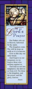 the lord’s prayer bookmark (package of 25) by books, alban (1996) cards