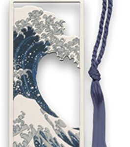 Hokusai's The Great Wave Metal Bookmark