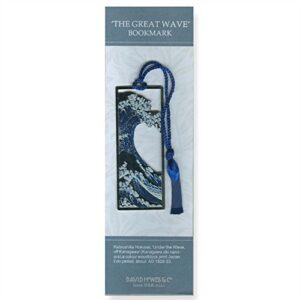 Hokusai's The Great Wave Metal Bookmark