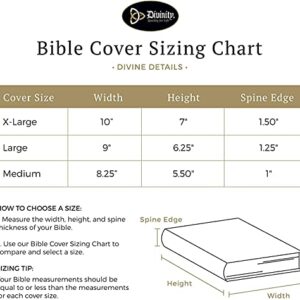 Divinity Boutique for I Know XL Bible Cover, Multicolor