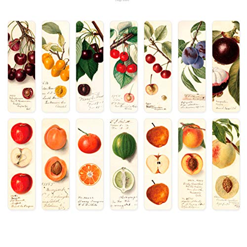 28 Sheet Fruit Style Book Mark Vintage Bookmark for Book Reading Page Paper Bookmark