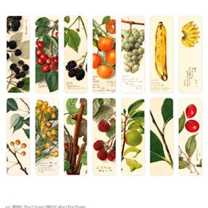 28 Sheet Fruit Style Book Mark Vintage Bookmark for Book Reading Page Paper Bookmark