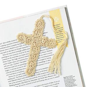 crocheted cross bookmarks (set of 12) religious church gifts and bible study supplies