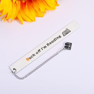 Funny Bookmarks for Women Men Gifts for Booklovers Friends Son Daughter, Birthday Christmas Gift Bookmark for Family Writers Teachers, Graduation Holiday Stocking Stuffers Present I'm Reading