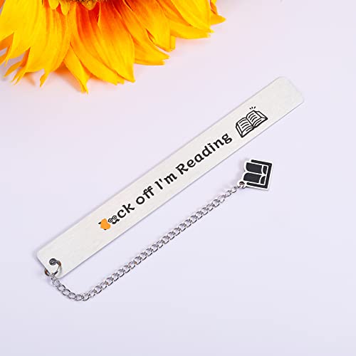 Funny Bookmarks for Women Men Gifts for Booklovers Friends Son Daughter, Birthday Christmas Gift Bookmark for Family Writers Teachers, Graduation Holiday Stocking Stuffers Present I'm Reading