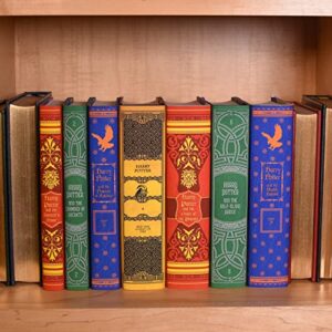 Juniper Books Harry Potter House Mashup DUST Jackets ONLY | Custom Book Covers for Your 7-Volume Hardcover American Harry Potter Book Set published by Scholastic | J.K. Rowling | Books NOT Included