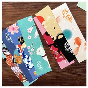 30 Pcs Vintage Japanese Style Bookmarks (Japanese Painting)