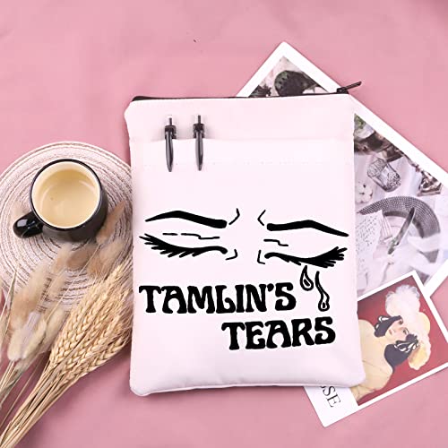 G2TUP Sarah J Maas Gift Tamlin’s Tears Book Sleeve ACOTAR Book Covers A Court of Thorns and Roses Gift Book Lover Gift Acotar Series Fan Zipper Book Protector (T Tears Off W)