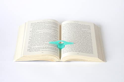 Thumb Thing Book Page Holder and Bookmark Large (Set of 3-Assorted Colors) - Literary Gifts, Book Gadget, Gift for Readers, Reading Accessories & Bookworm Book Accessory