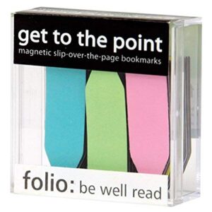 “get to the point” magnetic arrow bookmarks (pastel – box of 20)