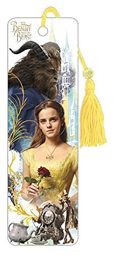 Disney Bookmark for Adults Kids Bundle - 4 Pc Disney Live Action Movie Bookmark Set Featuring Aladdin, Beauty and The Beast, Dumbo, and Lion King (Disney School Supplies)