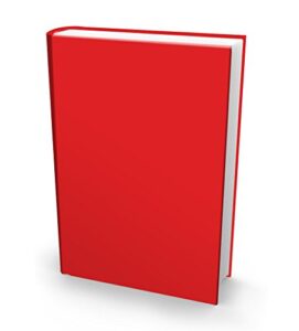 book sox stretchable book cover: jumbo solid red. fits most hardcover textbooks up to 9 x 11. adhesive-free, nylon fabric school book protector. easy to put on. washable & reusable jacket.