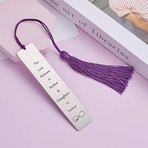 Mom Bookmark Mothers Day Gifts From Daughter The Love Between a Mother & Daughter is Forever Mother Birthday Gift Christmas Present