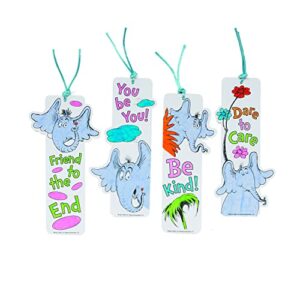 color your own dr. seuss horton hears a who bookmarks – 48 pieces