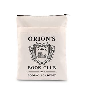 Book Lover Gift Book Club Gift ORION'S Book Club Zodiac Academy Book Sleeve for Fantasy Book Lover Gift (ORION'S Book Club)
