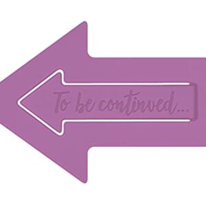 That Company called if to be Continued – Bookmark – Purple