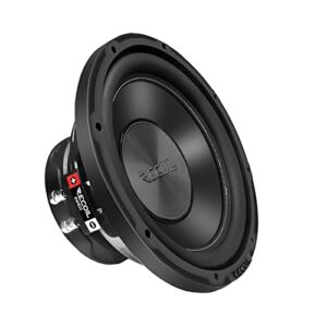 recoil rw8d2 echo series 8 inch 400 watts power dual 2 ohm voice coil, 2″ black-coated 4 layer high temperature voice coil, competition grade pressed paper cone, car audio subwoofer