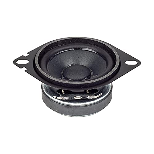 Alphasonik 1 Pair of NS275 Neuron Series 2.75" (180 Watts Max for The Pair) 90 Watts Max Per Speaker Full-Range Car Audio Speaker with Paper Cone