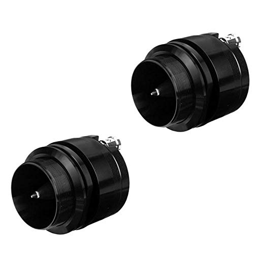 2) Audiopipe ATQ-1550 1" 200W 4 Ohm Aluminum Titanium Car Audio Bullet Tweeters