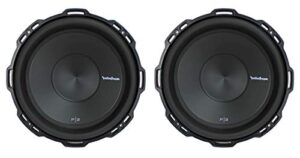 2) rockford fosgate p2d2-12 12″ 1600watt 2-ohm punch series car audio subwoofers