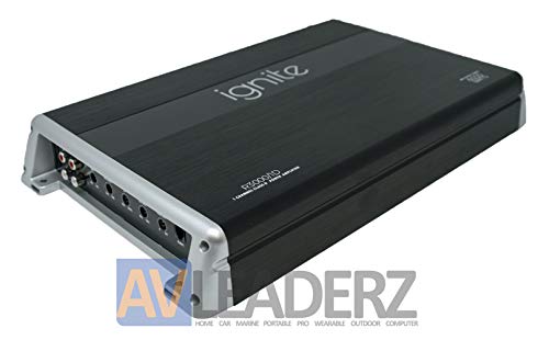 Ignite Audio R3000/1D, Class D Mono Block Car Amplifier - 6000 Watts Peak Power