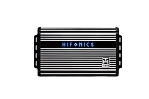 hifonics zth-1625.5d zeus theta compact five channel car audio amplifier (silver) – class d amp, 1600-watt, onboard electronic crossover, built-in bass control, bridgeable, bass remote included