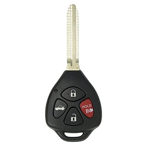 Keyless2Go Replacement for New Keyless Entry Remote Car Key for Select Toyota Avalon Corolla Vehicles That Use GQ4-29T with 4D67 Chip