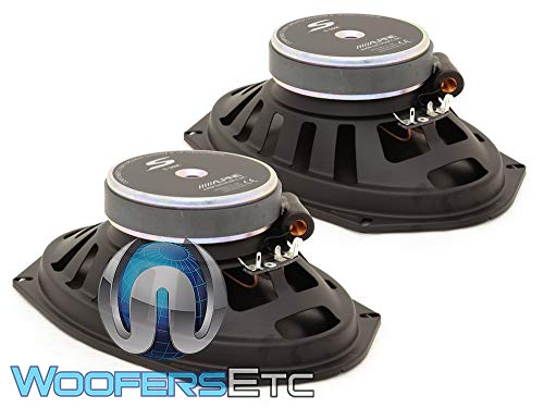 Alpine S-S69C S-Series 6x9-inch Component 2-Way Speakers (Pair)