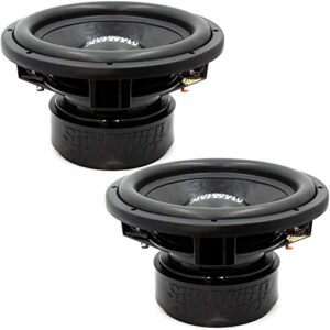 Pair of SA-12 D4 CLASSIC- Sundown Audio 12" 750W Dual 4-Ohm SA Series Subwoofer SA12D4