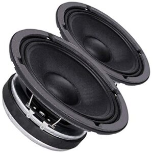 pair faital pro 6fe200 6.5″ midrange woofer voice speaker 8 ohm 260w 95db 1.5vc