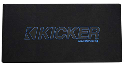 Kicker 44DL7S122 Dual 12" 3000w L7 Solo-Baric L7S Loaded Subwoofer Box+Amp+Wires