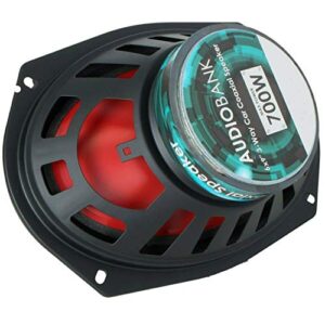 Audiobank 6x9 700W 3-Way + 6.5" 400W 4-Way Car Audio Stereo Coaxial Speakers